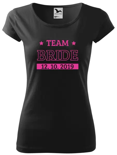 Dámské tričko Team Bride