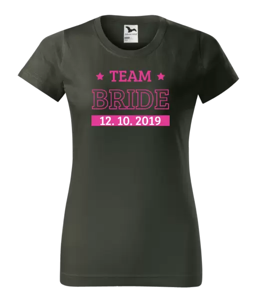 Dámské tričko Team Bride