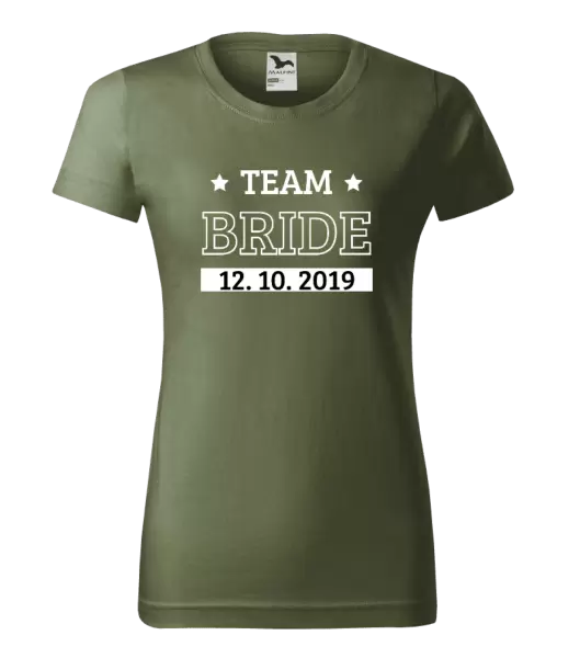 Dámské tričko Team Bride