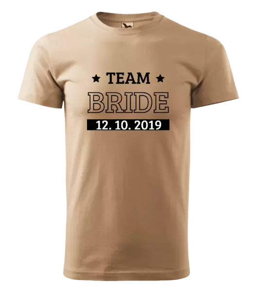 Pánské tričko Team Bride