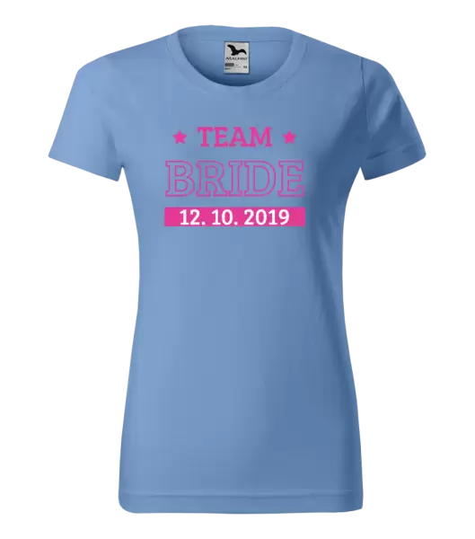 Dámské tričko Team Bride