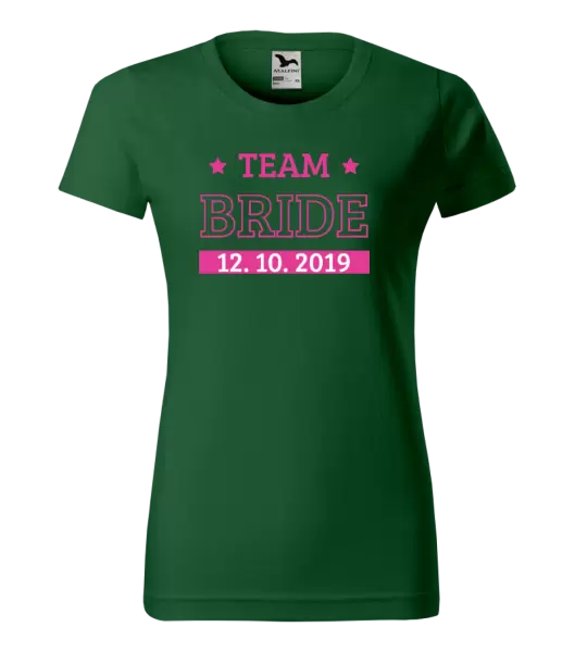 Dámské tričko Team Bride