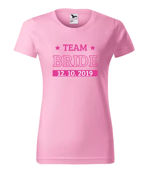 Dámské tričko Team Bride