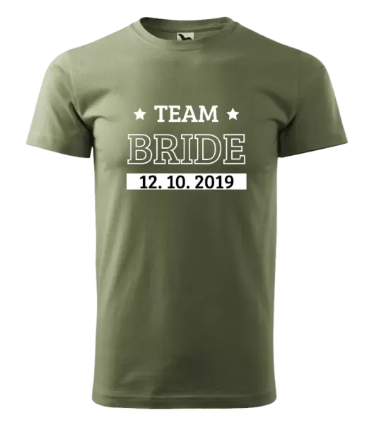 Pánské tričko Team Bride