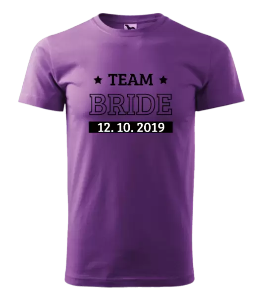 Pánské tričko Team Bride