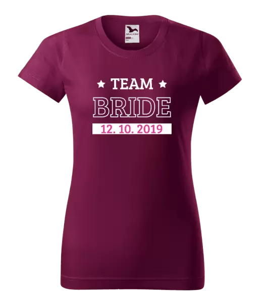 Dámské tričko Team Bride