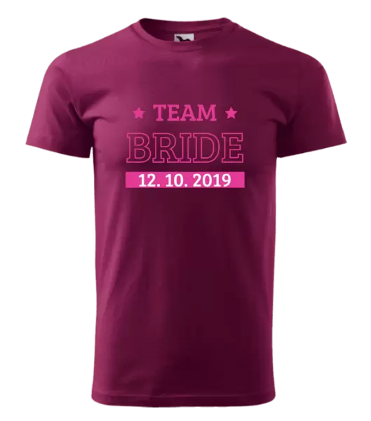 Pánské tričko Team Bride