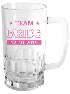 Půllitr Team Bride