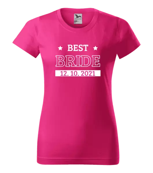 Dámské tričko Best bride