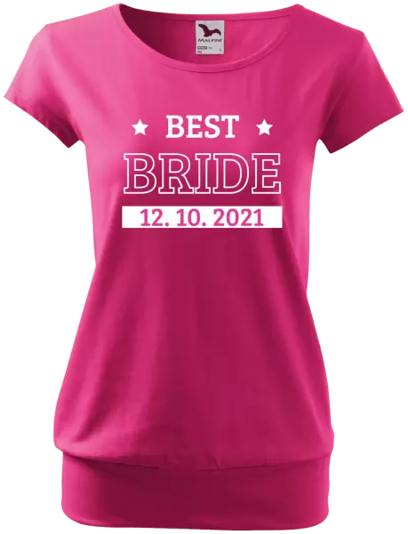 Dámské tričko Best bride