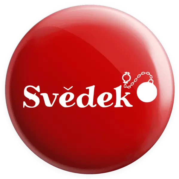 Placka Svědek s koulí