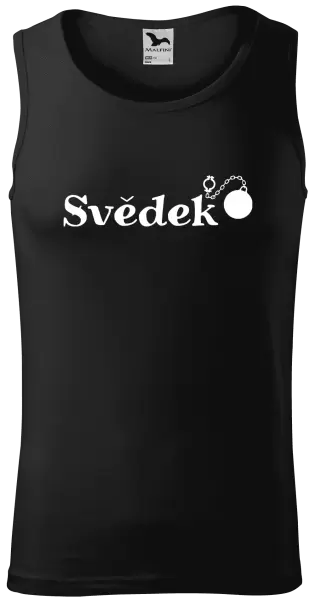Pánské tílko Svědek s koulí