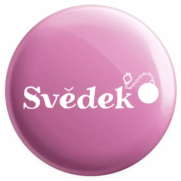 Placka Svědek s koulí