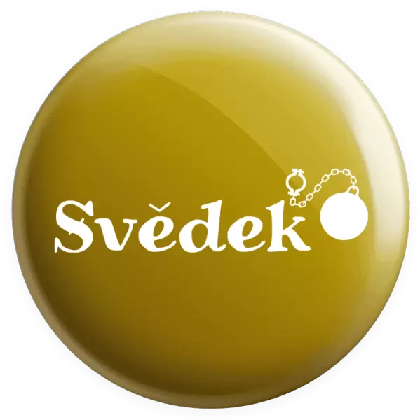 Placka Svědek s koulí