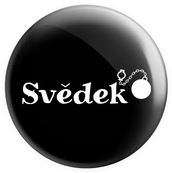 Placka Svědek s koulí