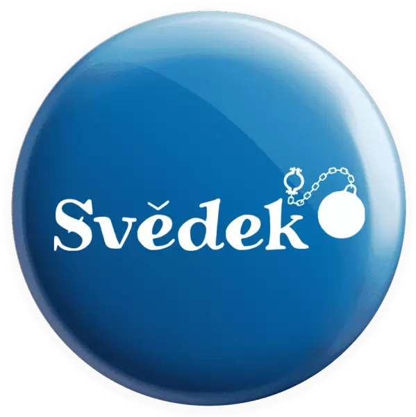 Placka Svědek s koulí
