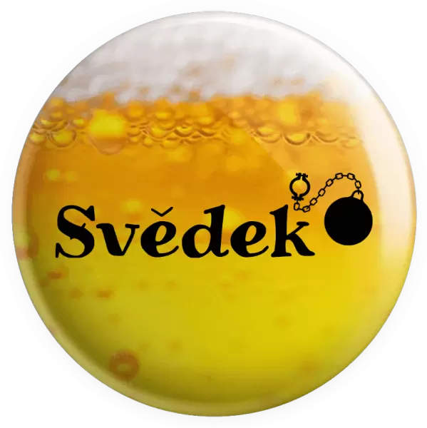 Placka Svědek s koulí