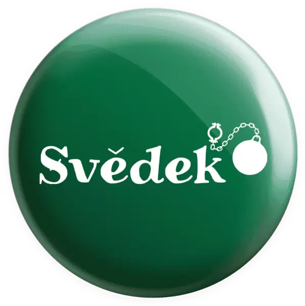 Placka Svědek s koulí