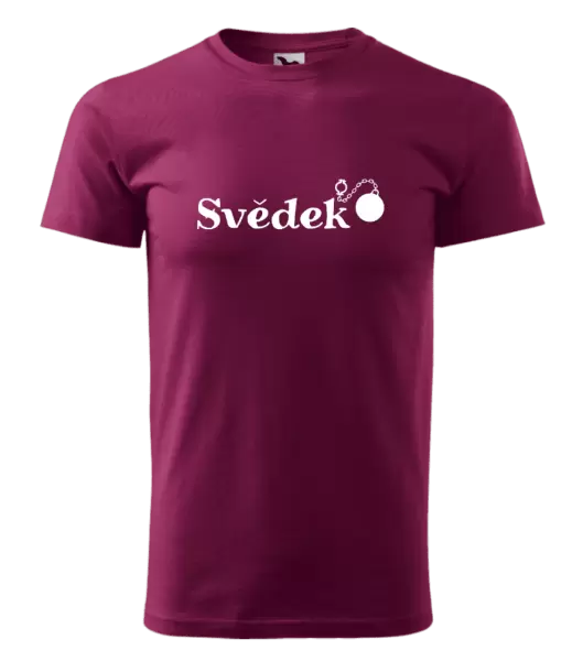 Pánské tričko Svědek s koulí