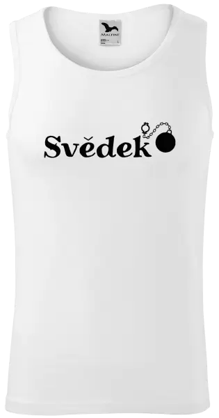 Pánské tílko Svědek s koulí