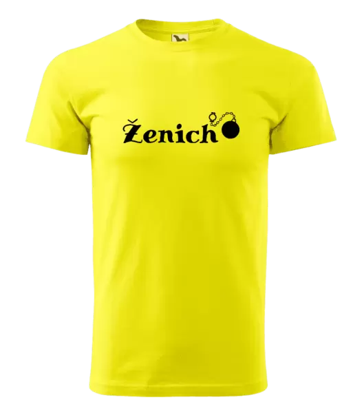 Pánské tričko Ženich s koulí