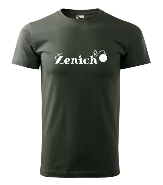 Pánské tričko Ženich s koulí