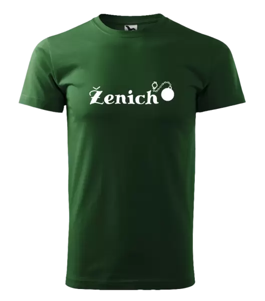 Pánské tričko Ženich s koulí