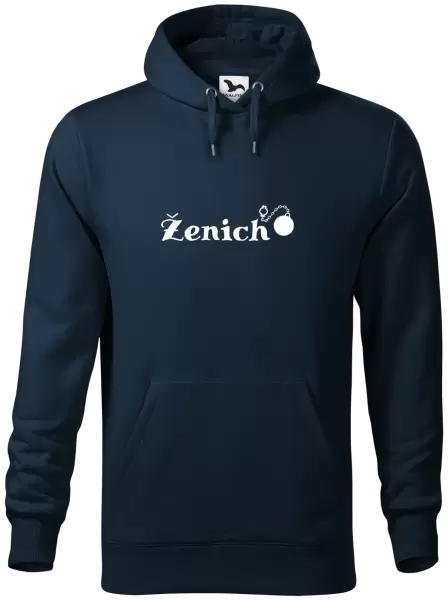 Pánská mikina Ženich s koulí