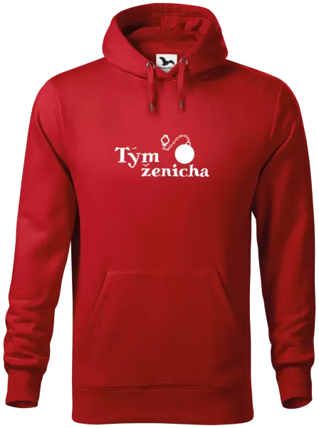 Pánská mikina Tým ženicha s koulí