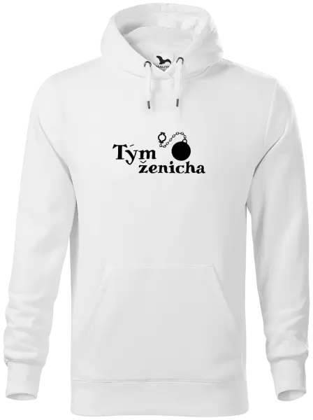 Pánská mikina Tým ženicha s koulí