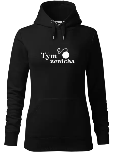 Dámská mikina Tým ženicha s koulí