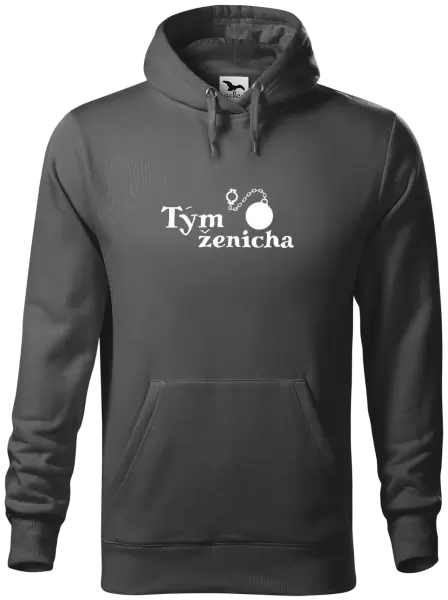 Pánská mikina Tým ženicha s koulí