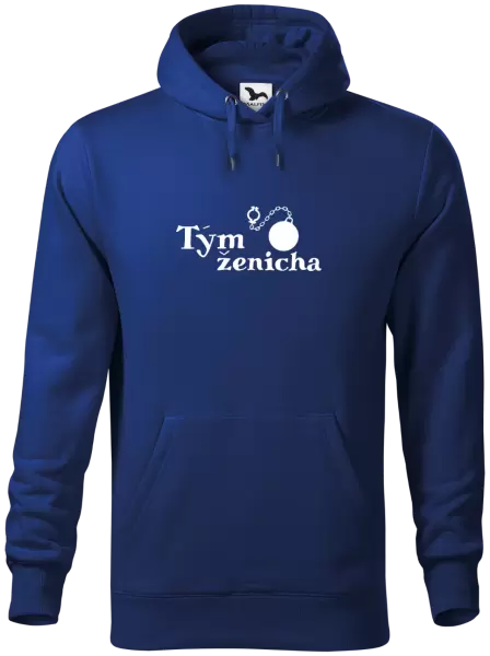Pánská mikina Tým ženicha s koulí