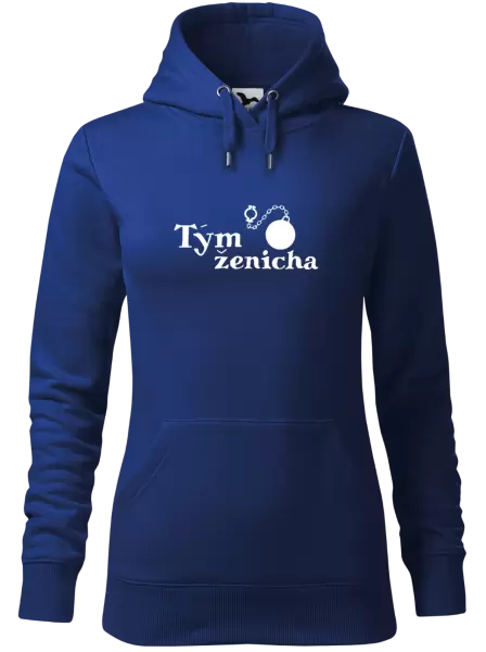 Dámská mikina Tým ženicha s koulí