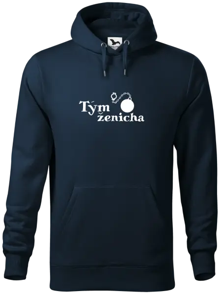 Pánská mikina Tým ženicha s koulí