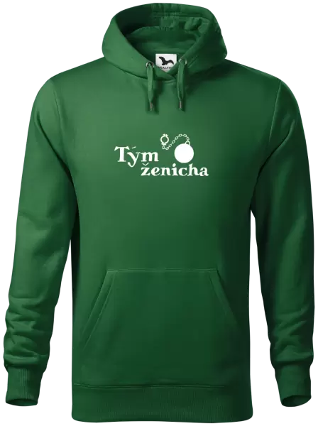Pánská mikina Tým ženicha s koulí
