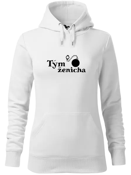 Dámská mikina Tým ženicha s koulí