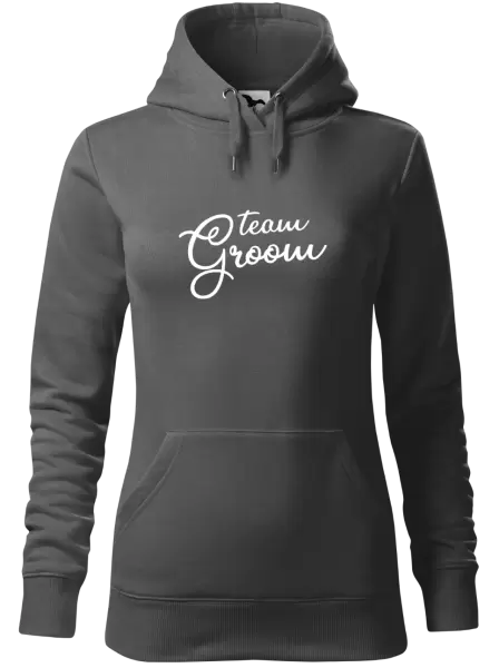 Dámska mikina Team Groom - nápis
