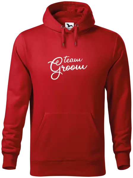 Pánská mikina Team Groom - nápis