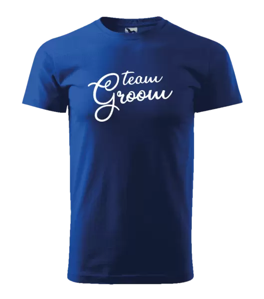 Pánské tričko Team Groom - nápis