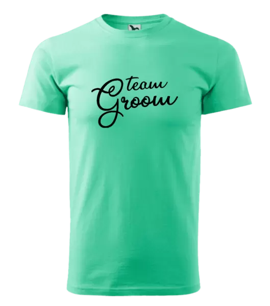 Pánské tričko Team Groom - nápis