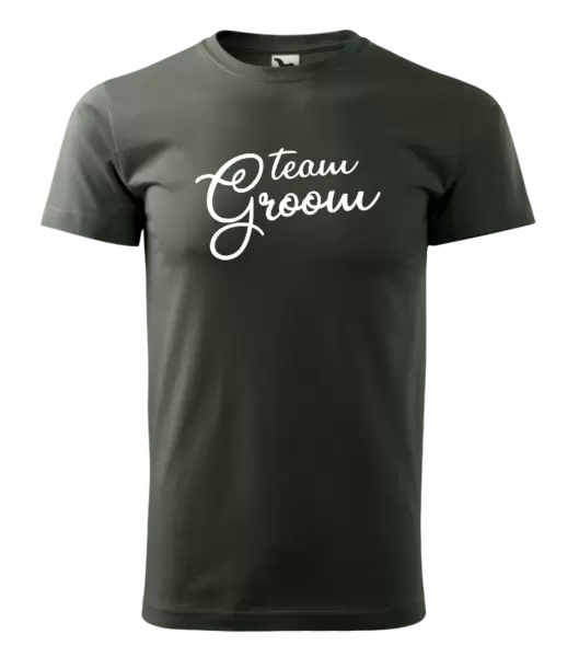 Pánské tričko Team Groom - nápis