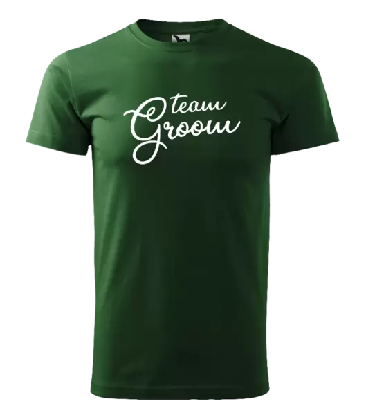 Pánské tričko Team Groom - nápis