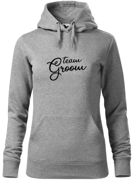 Dámska mikina Team Groom - nápis