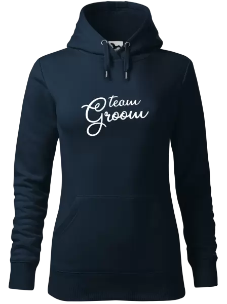 Dámská mikina Team Groom - nápis