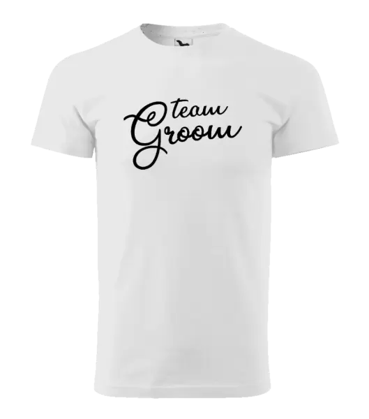 Pánské tričko Team Groom - nápis