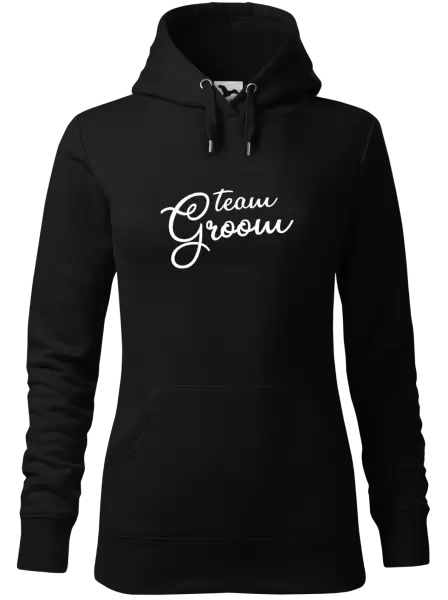 Dámská mikina Team Groom - nápis
