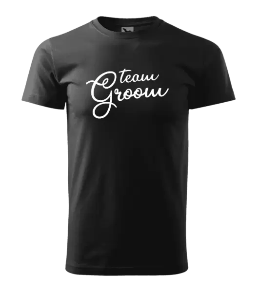 Pánské tričko Team Groom - nápis