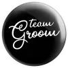 Placka Team Groom - nápis