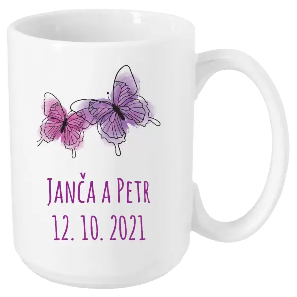 Hrnek Motýlci se jmény